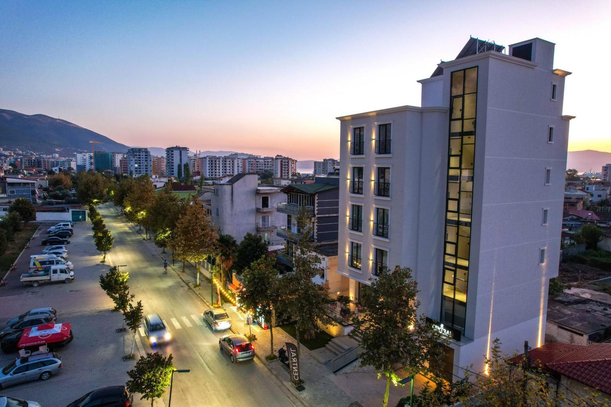 Hotel Central Vlore Ngoại thất bức ảnh